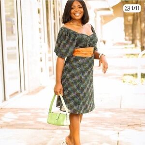 Cabi # 4214 Elaine Dress
Elegant Multicolor Women's Dress